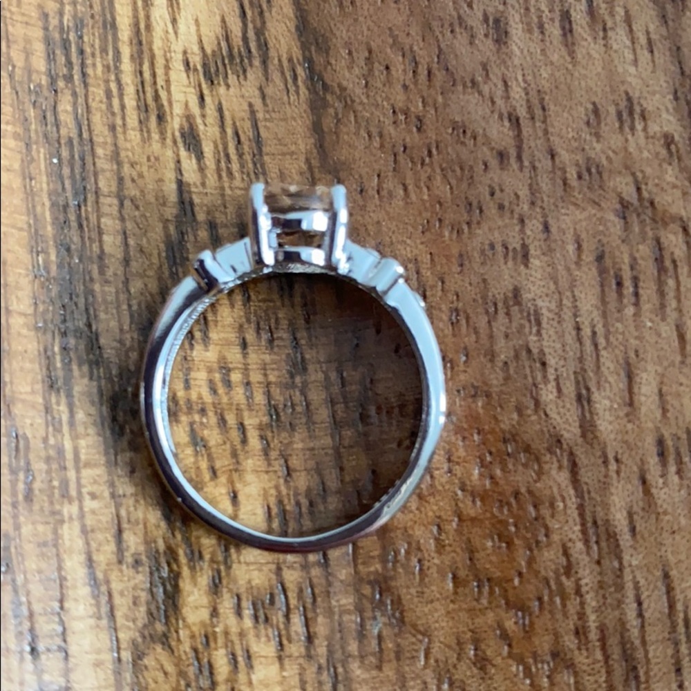 Morganite And Bezel Set Spinel Ring - Picture 9 of 15